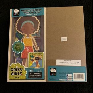 NWT - Super Fun Magnetic Wooden Dress-Up Doll, 1 - Set, Daisy Girls